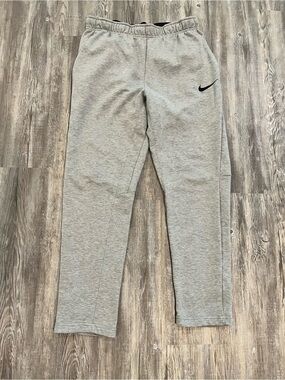 Nike Grey Sweatpants with Black Swoosh